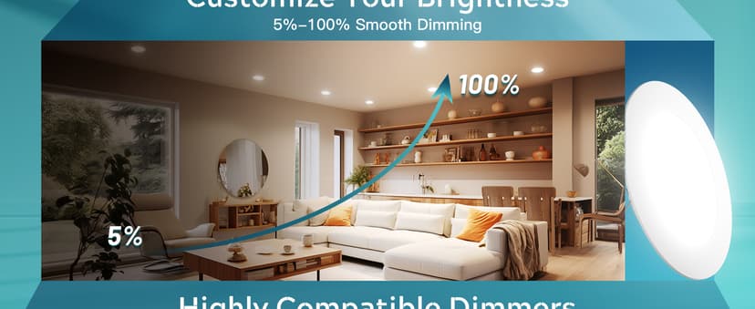 FREELICHT 24 Pack Retrofit LED Recessed Lighting 6 Inch, Selectable 2700K/3000K/4000K/5000K/6000K, Dimmable Flat LED Can Lights, 10W=110W, 1000LM, IC & Damp Rated, ETL & FCC, White