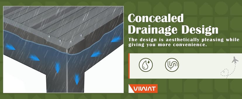 Aluminum 10x20 FT Louvered Pergola, Outdoor Pergola with Adjustable Louvered Roof Outdoor Patio Shade Cover, Waterproof & Rustproof Aluminum Gazebo for Backyard and Garden, Gray