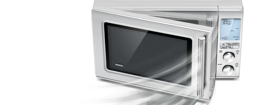 Breville BMO870BSS Combi Wave 3-in-1 Microwave, Air Fryer and Convection Oven, Brushed Stainless Steel