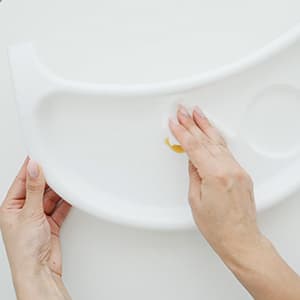 Baby Booster Seat for Dining Table with Removable Tray & Cushion, 3in1 Portable Toddler Booster Seat, 4 Height Adjustable Travel High Chair for Babies and Toddlers