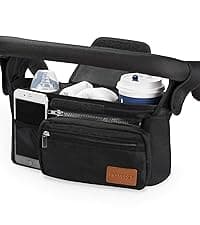 Momcozy ClickGo Lightweight Stroller, Compact Travel Stroller for Airplane with One-Click Fold, Baby Stroller and Toddler Stroller with Large Canopy for Kids from 0 Months, Extendable UPF50+ Canopy