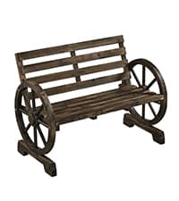 Yaheetech Outdoor Porch Swing Chair for Adults, 3-Seat Patio Hanging Swing w/Adjustable Canopy, Armrests, Porch Swing Sets w/Stand, Breathable Fabric for Backyard/Garden/Balcony, Dark Brown