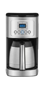 Cuisinart DCC-T20 14-Cup Programmable Coffeemaker Touchscreen, Black