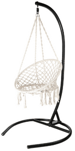 Hammock Chair Stand(Stand Only), Stand for Hanging Egg Chair/Swing Chair, Indoor/Outdoor Hanging Chair Stand Only, Heavy Duty 330Lbs Weight Capacity