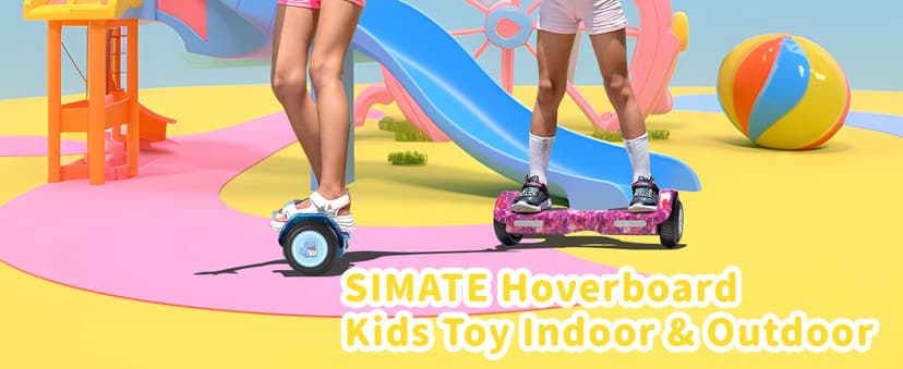 6.5" Bluetooth Scooter, LED Lights & APP & Music Speaker, Long Battery Life, Gifts for Kids & Adults & Girls & Boys, for All Ages