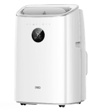 Dreo Portable Air Conditioners, 8000 BTU ASHRAE (5000 BTU DOE) Smart AC Unit for Bedroom with Drainage-free Cooling, 45dB Quiet, APP/Voice/Remote, Portable AC for Room Indoors, AC318S