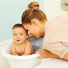 Munchkin® Sit & Soak™ Baby Bath Tub, 0-12 Months, White, 25 x 16.25 x 15 Inch