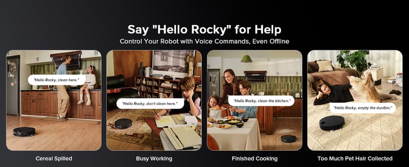 roborock Saros 10 Robot Vacuum and Mop, 22,000Pa Suction, AI Obstacle Avoidance, 3.14-inch Ultra Thin, Intelligent Dirt Detection, Zero Tangling Main Brush, Hot Water Mop & Dock Self Cleaning