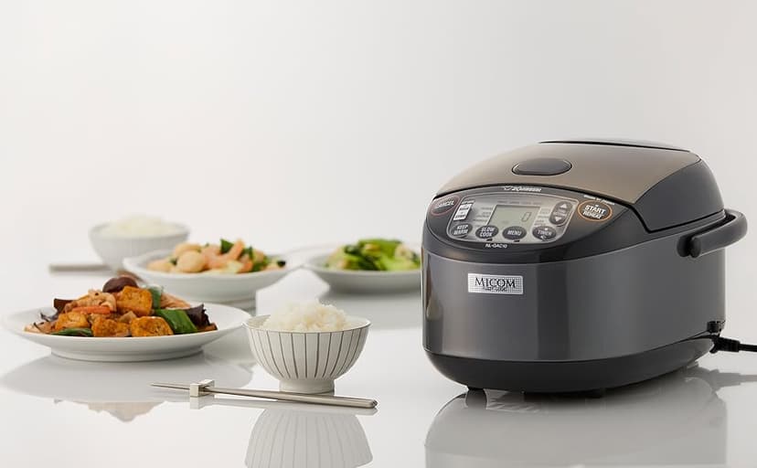 Zojirushi NL-GAC18BM 10 Cup (Uncooked) Umami Micom Rice Cooker and Warmer (Metallic Black)