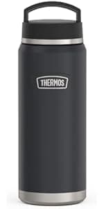 THERMOS ICON SERIES, Stainless Steel Tumbler, Matte Stainless Steel, 16 oz