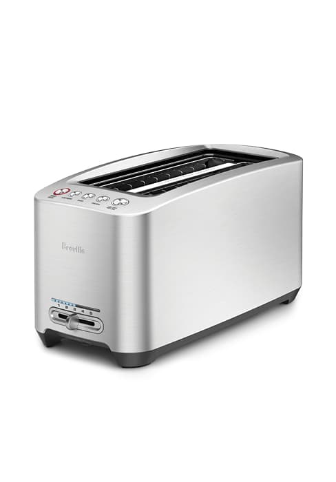Breville Die-Cast Smart Toaster, 2-Slice, Brushed Stainless Steel