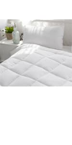 Waterproof Split Top King Mattress Pad Protector for Adjustable Bed, 34" Top Split from Head, Noiseless, Soft Padded Matress Protector