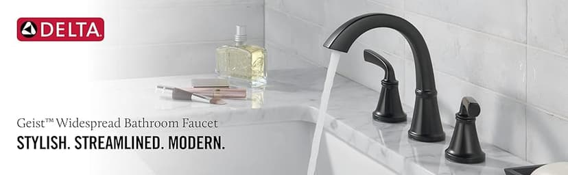 Delta 35864LF-SP Geist Bathroom Faucet, SpotShield Brushed Nickel