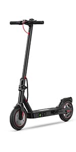 iScooter Electric Scooter for Adults,50/30 Miles Range, 28 MPH Top Speed, 800/750W Motor, 10" Pneumatic Tires, Foldable Dual Shock Absorption Commuting E Scooter with APP & Turn Signals & Storage Bag