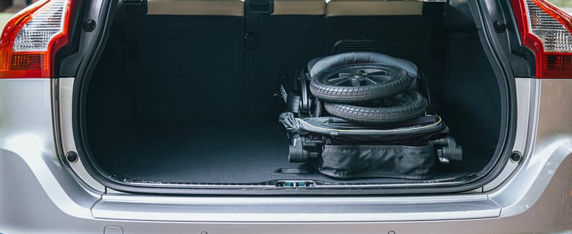 Chicco Activ3 Jogging Stroller, All-Terrain Stroller, Compatible with Chicco Infant Car Seats (not Included), Baby Travel Gear | Eclipse/Grey