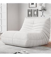 Bean Bag Chairs for Adults, BeanBag Reading Chair Memory Foam Couch, Floor Chair Soft Teddy Material, Comfy Reading Nook Chairs for Bedroom Living Room Office (Green)