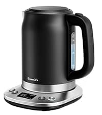 GoveeLife Smart Kettle Temperature Control 1.7L, 1500w WiFi Tea Kettle Electric with LED Indicator Lights, Remotely Control, 2H Keep Warm, 4 Presets Hot Water Boiler for Tea & Coffee & DIY