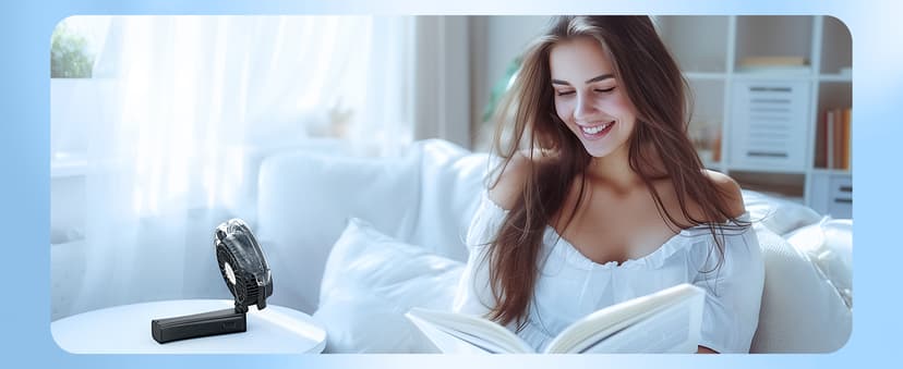 6000mAh Portable Handheld Misting Fan as Power Bank, 50ml XL Water Tank, 20H Runtime 3 Speeds, 180° Foldable Rechargeable Mist Fan for Travel, Outdoors, Makeup - Black