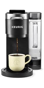 Keurig K-Supreme Plus SMART Coffee Maker, Single Serve K-Cup Pod Coffee Brewer, BREWID and MultiStream Technology, 78 Oz, Black