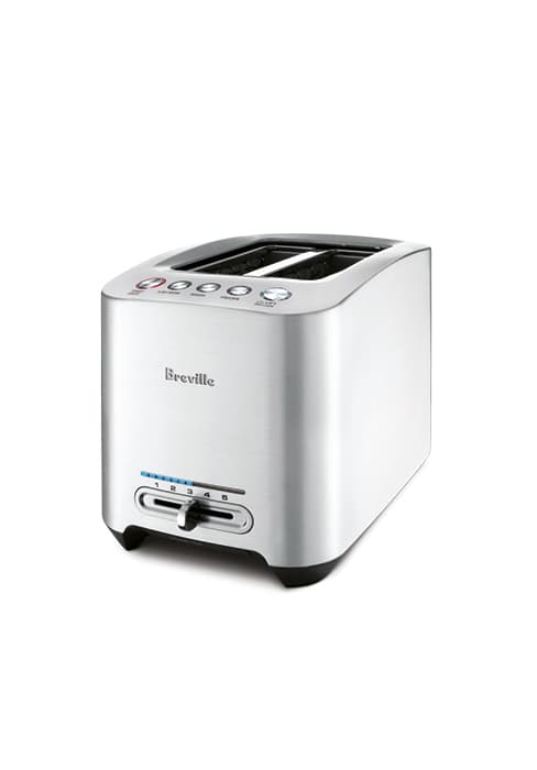 Breville Bit More Toaster 2 Slice BTA70XL, Brushed Stainless Steel