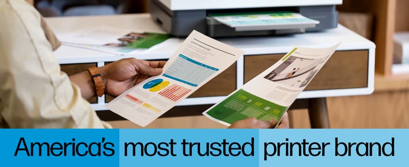 HP OfficeJet 8015e Wireless Color All-in-One Printer, 6 month Instant Ink trial included