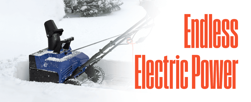 Westinghouse WSnow22 Corded Snow Blower 22 Inch, Steel Auger, Dual LED Lights, Electric Snow Blower with 25ft Throwing Distance, Plows 840lbs/min, Adjustable Chute