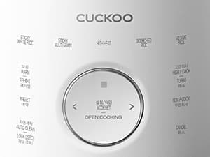 CUCKOO 6-Cup Uncooked / 12-Cup Cooked Induction Heating Twin Pressure Rice Cooker, 16 Menu Modes, Multi-Language Voice Guide, Versatile Grain Multi-Cooker & Pressure Cooker (CRP-LHTR0609FW)