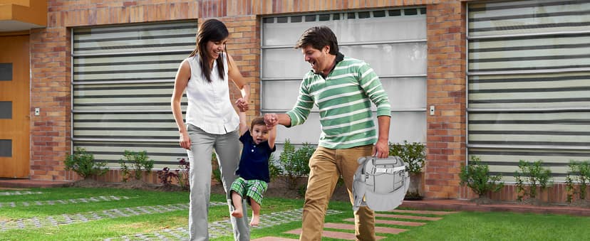 YOLEO Baby High Chair Booster Seat for Dining Table, Adjustable Height Travel Foldable High Chairs with Tray