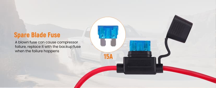 maXpeedingrods On Board Air Compressor System Universal Air Spring Compressor Kit with Gauge Air Line T Fittings for Trucks Vans