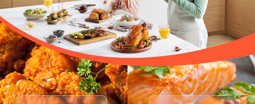 COSORI Smart 12-in-1 Air Fryer Toaster Oven Combo, Airfryer Convection Oven Countertop, Bake, Roast, Reheat, Broiler, Dehydrate, 75 Recipes & 3 Accessories, 26QT, Silver-Stainless Steel