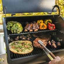 Traeger Grills Pro 34 Electric Wood Pellet Grill and Smoker, Bronze, 884 Square Inches Cook Area, 450 Degree Max Temperature, Meat Probe, 6 in 1 BBQ Grill