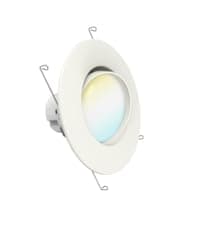 Sunco 12 Pack 6 Inch LED Can Lights, Retrofit Recessed Lighting, Smooth Trim, 965 LM, 13W (75W Equivalent), Selectable CCT 2700K/3000K/3500K/4000K/5000K, Dimmable, Damp Rated UL