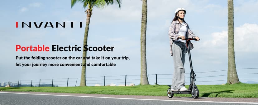 E30 Electric Scooter with Smart APP, 19.9 Miles Range & 18 MPH, 350W Motor, 8.5" Solid Tires, Rear Suspension and Turn Signals, Foldable Electric Scooter for Adults and Teens