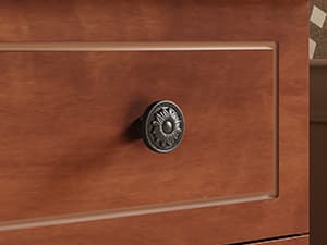 Tribesigns Solid Wood End Table, Fully Assembled Narrow Side Table with Drawers, Pre-Assembled Nightstand Slim Bedside Table for Small Spaces, Living Room, Bedroom, Brown