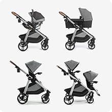 Graco Modes Nest2Grow Travel System, Ren with Expandable Double Stroller