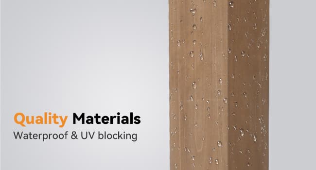 Modern Shade Supreme Cedar Wood Gazebo 12' x 20' with Hardtop Slope Roof, Wooden Grill Gazebo with Durable and Rot-Resistant, Supports Snow Loads and High Wind Speeds, Ideal for Backyard, Deck, Garden