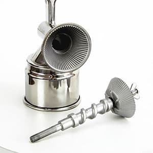 Professional Manual Grain Grinder, Hand Crank Grain Mill, 304 Stainless Steel Wheat Grinder, Wooden Handle Corn Grinder Hand Crank, Manual Coffee Grinder