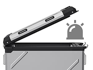 ICECO APL55 Dual Zone Portable Refrigerator Bluetooth Controlled, 55 Liter 12v refrigerator with SECOP Compressor, DC 12/24V, AC 110-240V, for Truck, Car and Home, -4℉~68℉(Silver)