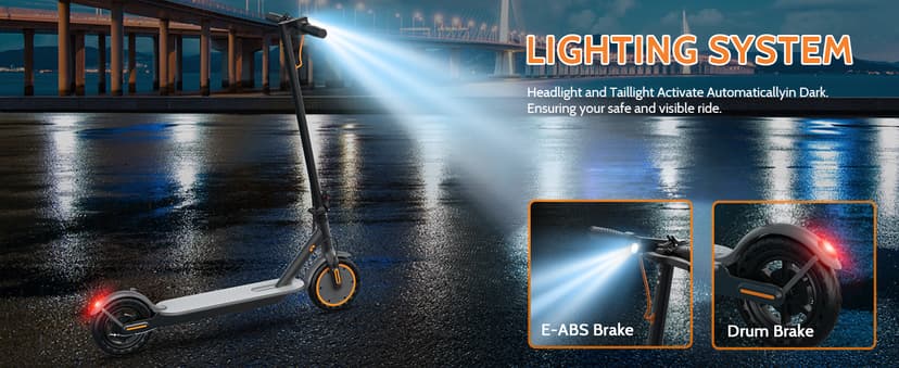 MAXSHOT Electric Scooter Adults & Big Kids, 350W Powerful Motor, Top Speed 16/19MPH, 12/16/19/21Miles Range, 8.5" Solid Tires Folding Commuter Escooter with Dual Suspension for Commuting, APP Control