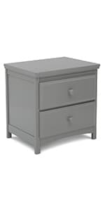 Delta Children Simmons Kids SlumberTime Emma 4-in-1 Convertible Baby Crib N More - Greenguard Gold Certified, Bianca White