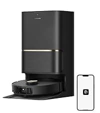 DREAME L50 Ultra Robot Vacuum and Mop Black with Auto-Empty and Mop Self-Cleaning, Precise Obstacle Avoidance, 19,500Pa Suction, HyperStream Detangling DuoBrush