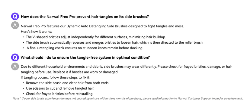 NARWAL Freo Pro Robot Vacuum and Mop Combo, Tangle Free Robot Mop, 8500Pa Powerful Suction, Self-Emptying, Auto Mop Washing, Auto Drying, Obstacle Avoidance, Ideal for Pet Hair and Hard Floor