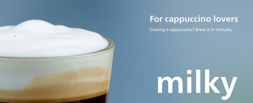 Philips 4400 Series Fully Automatic Espresso Machine – 12 Hot & Iced Coffees, Quick-to-Clean LatteGo Milk System, SilentBrew, QuickStart, Ceramic Grinder, Black Chrome (EP4444/90)