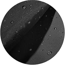 Swivel Patio Chair Covers 2 Pack,Waterproof Heavy Duty Outdoor Chair Covers,Patio Swivel Chair Covers for Outdoor Furniture (30 W x 34 D x 38.5 H inches)Black.