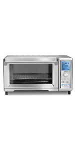 Cuisinart Convection Toaster Oven, Stainless Steel, 16.93"D x 20.87"W x 11.42"H, TOB-260N1