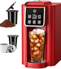 SHARDOR Espresso Machine 20 Bar, Professional Espresso Machine with Milk Frother and Touchscreen, Expresso Coffee Machines with Adjustable Temperature,for Cappuccino, Latte