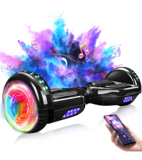 Self Balancing Scooters with Bluetooth & Corlorful LED Lights, Gifts for Kids & Adults & Girls & Boys, for All Ages