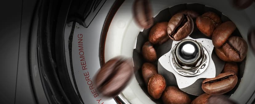 Conical Burr Coffee Grinder Electric, Espresso Coffee Bean Grinder for Home Use Adjustable 48 Grind Settings, 35s Precision Timer, Stainless Steel, Anti-Static for Pour Over/Drip/French Press