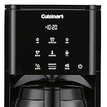 Cuisinart DCC-T20 14-Cup Programmable Coffeemaker Touchscreen, Black