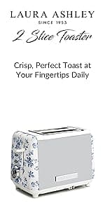 Laura Ashley Elveden White Stovetop Kettle with Whistle - 2.5L Fast Boil Stainless Steel Kettle Stove Top - Silicon Coated Cool Handle Camping Kettle for Gas, Induction Hob - Compatible with Aga Stove